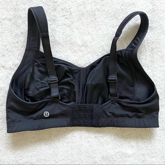 LULULEMON WOMENS BLACK CONVERTIBLE BRA SIZE SMALL GYM WORKOUT TRAIN - Picture 2 of 7